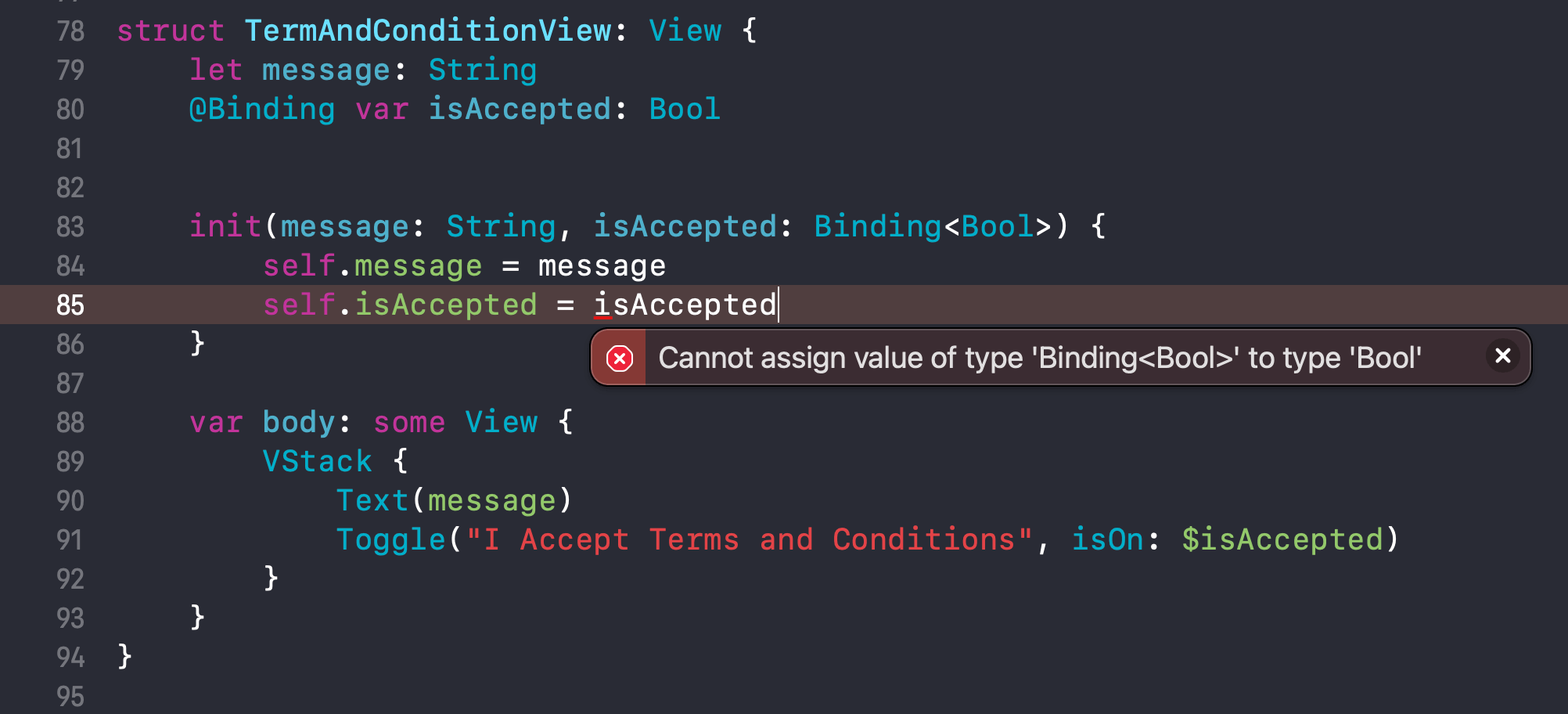 How To Initialize Binding In SwiftUI Sarunw