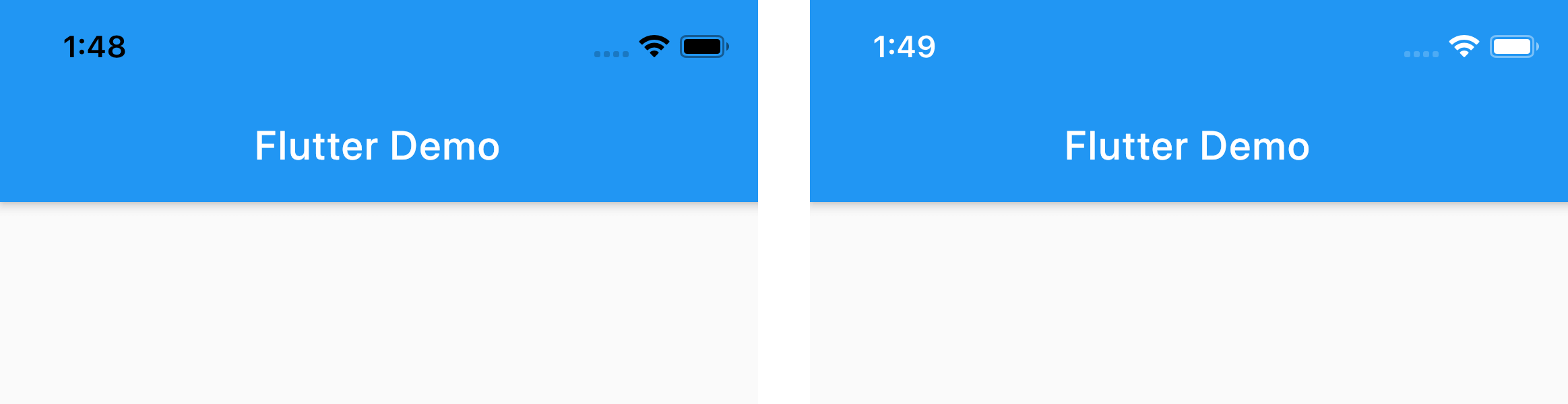 Colors are inverted in status bar notification