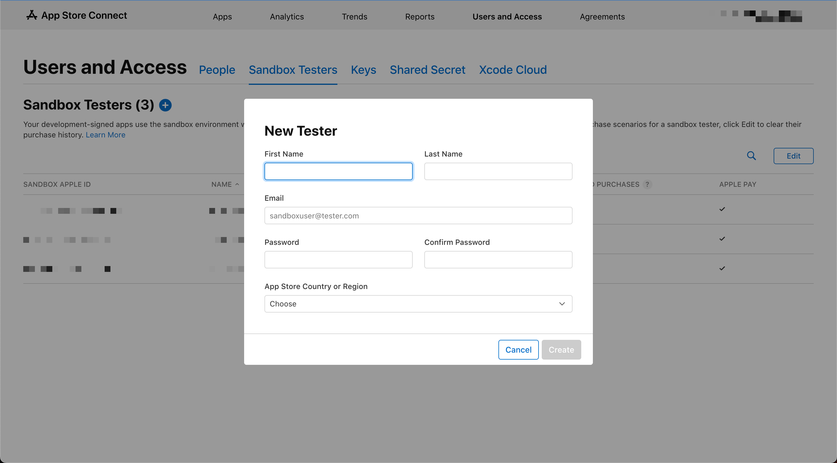 How to fix You are not authorized to make purchases of this InApp in  Sandbox at this time error