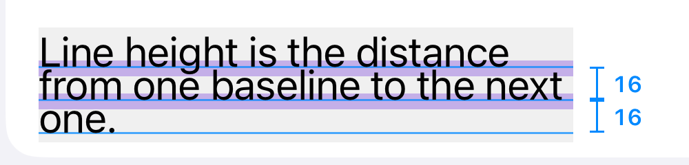On iOS 27, the word 'one.' on the last line is drawn in full.