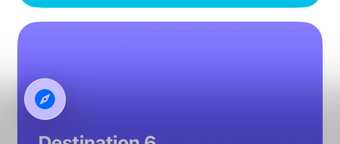 The iOS 26 tab bar minimized to the selected tab after scrolling down.