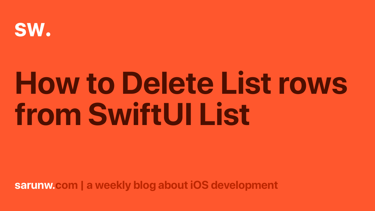 how-to-delete-list-rows-from-swiftui-list-sarunw