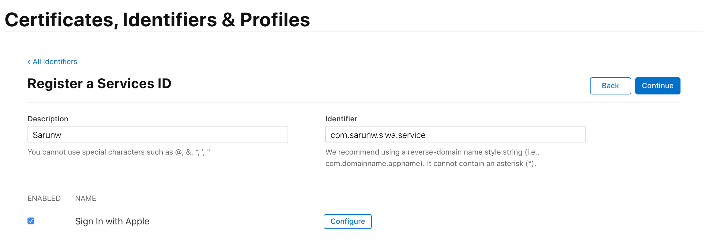 【低評価に関してプロフ参照】Apple Sign in with Apple Tutorial, Part 4: Web and Other Platforms