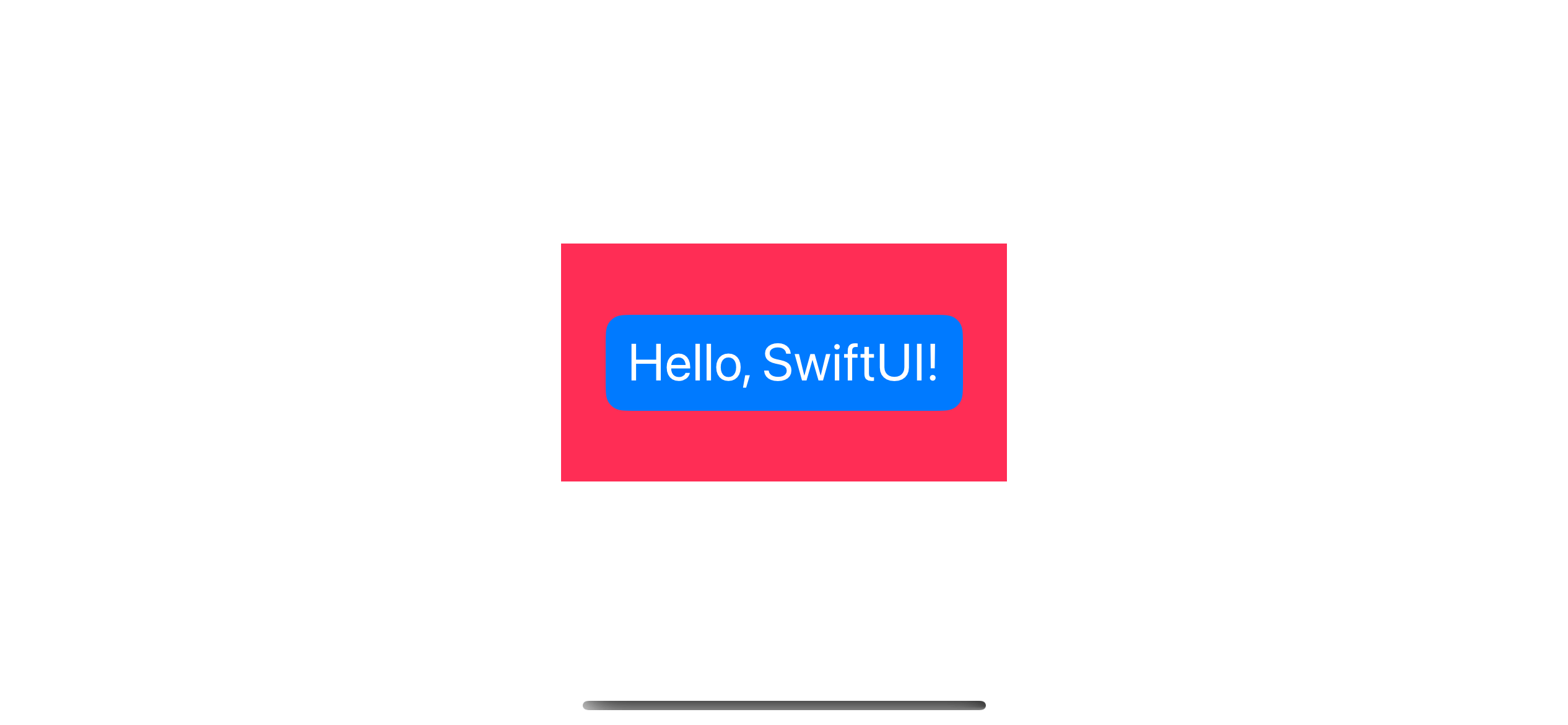 Using a SwiftUI view as a UIView.