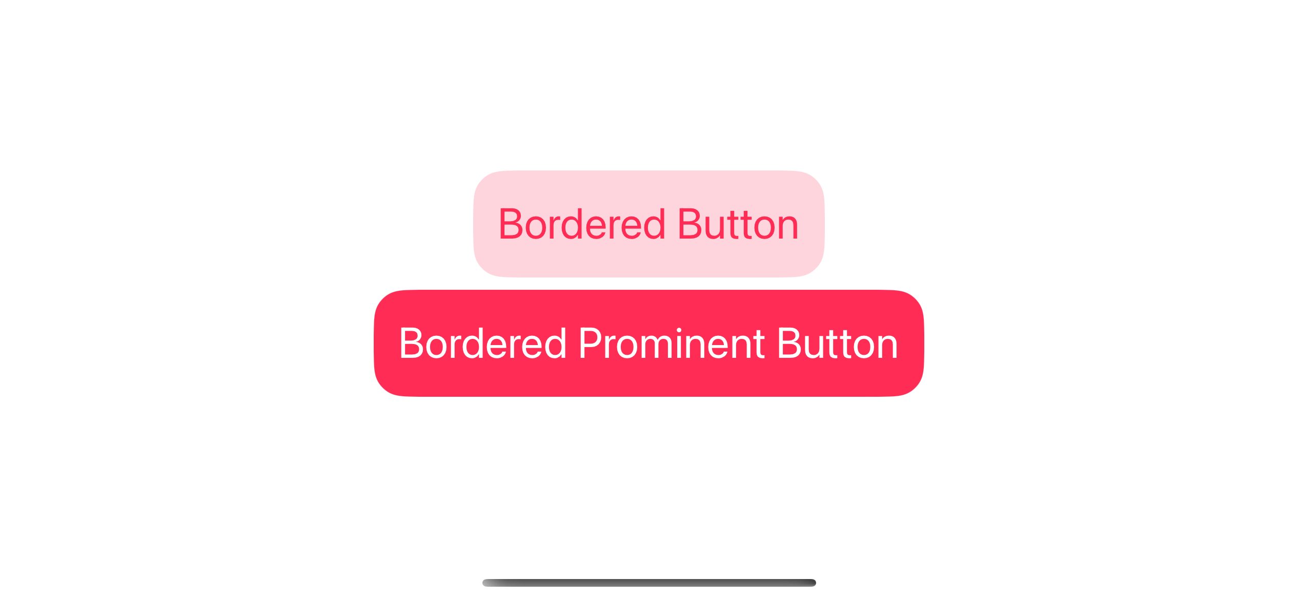 A replicate of bordered and bordered prominent button styles.