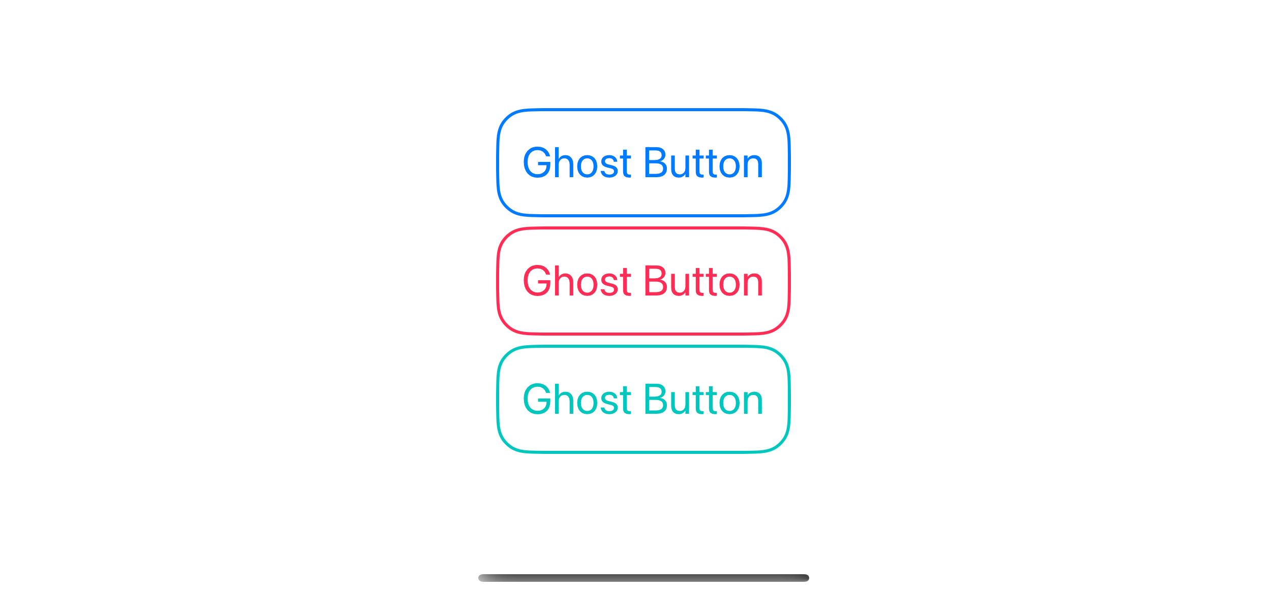 Create a button style for a transparent bordered button style.