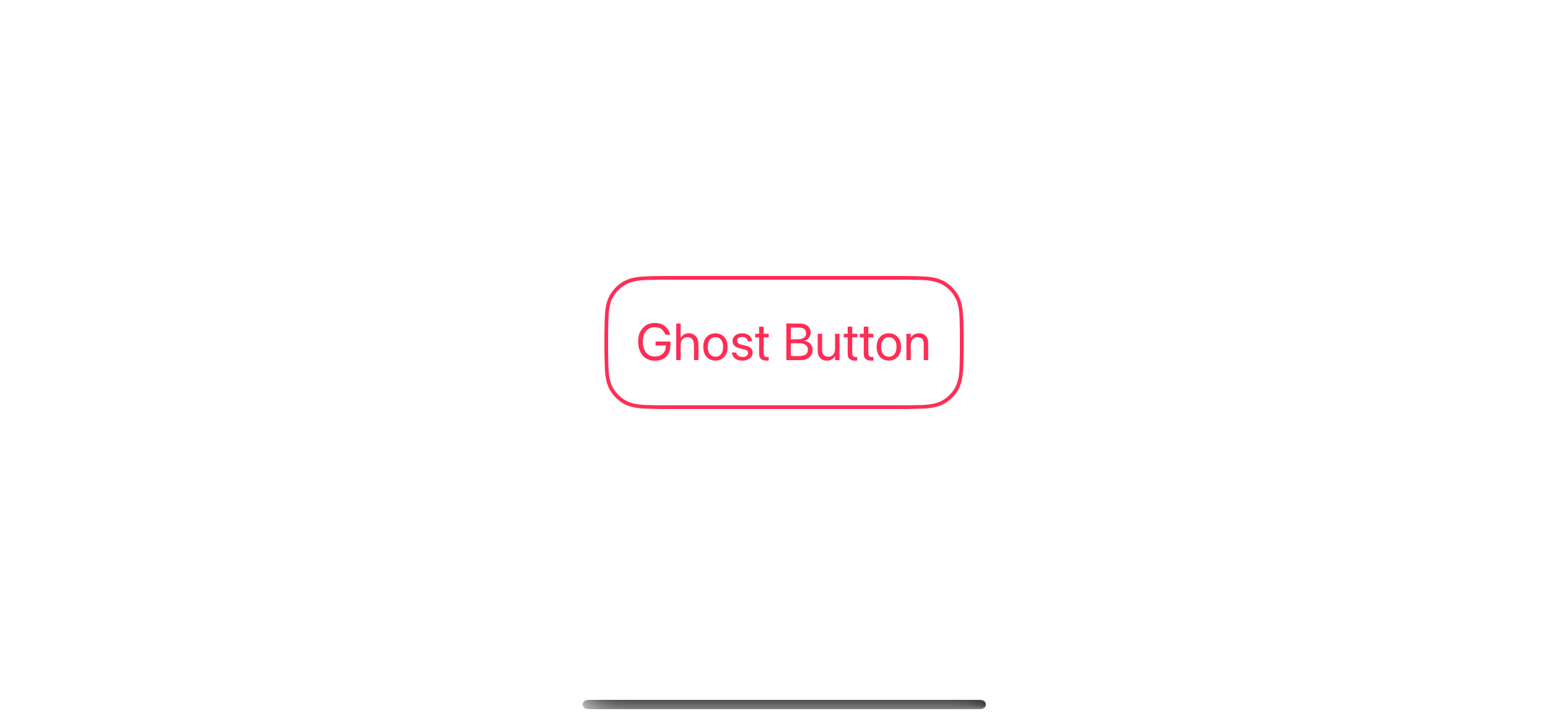 A bordered button with a transparent filled color.
