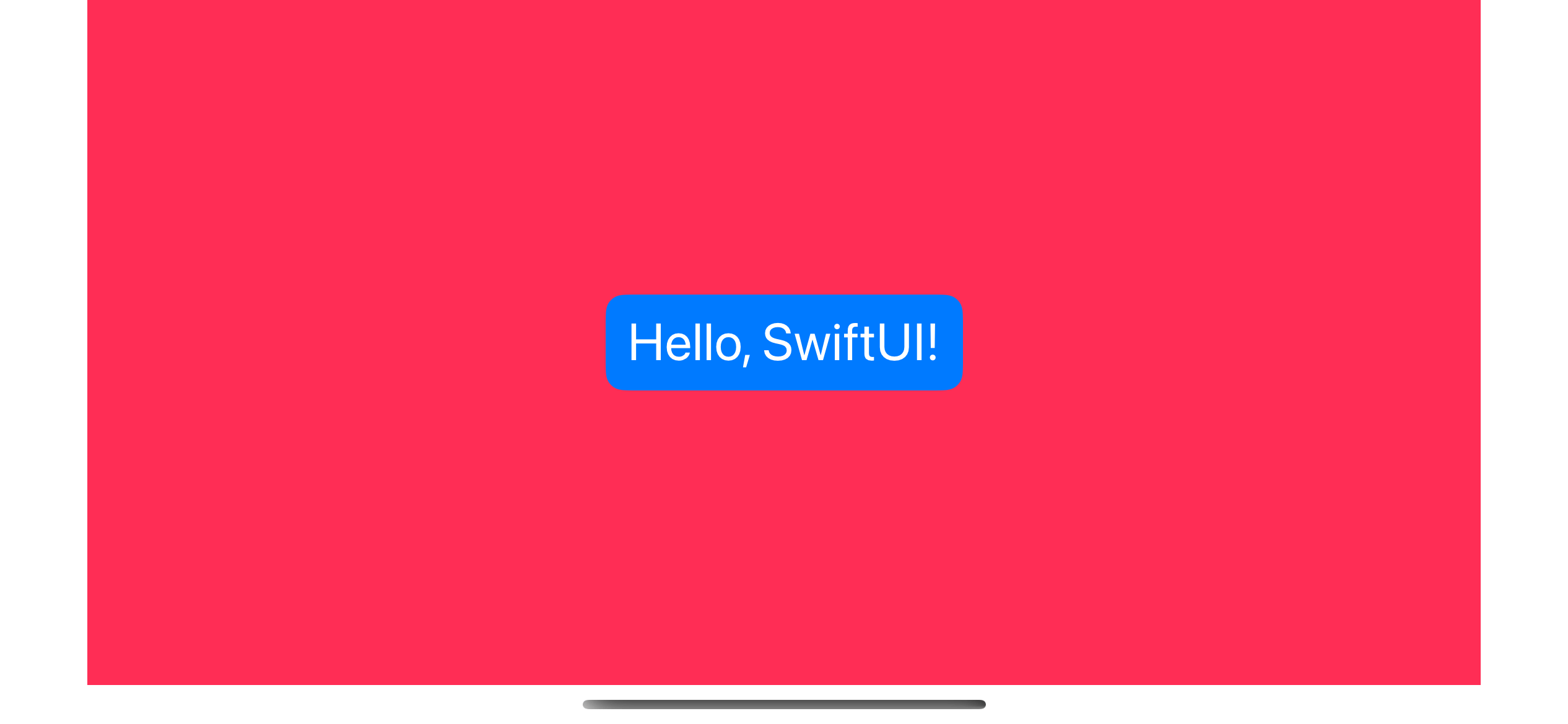 Using a SwiftUI view as an initial view controller.