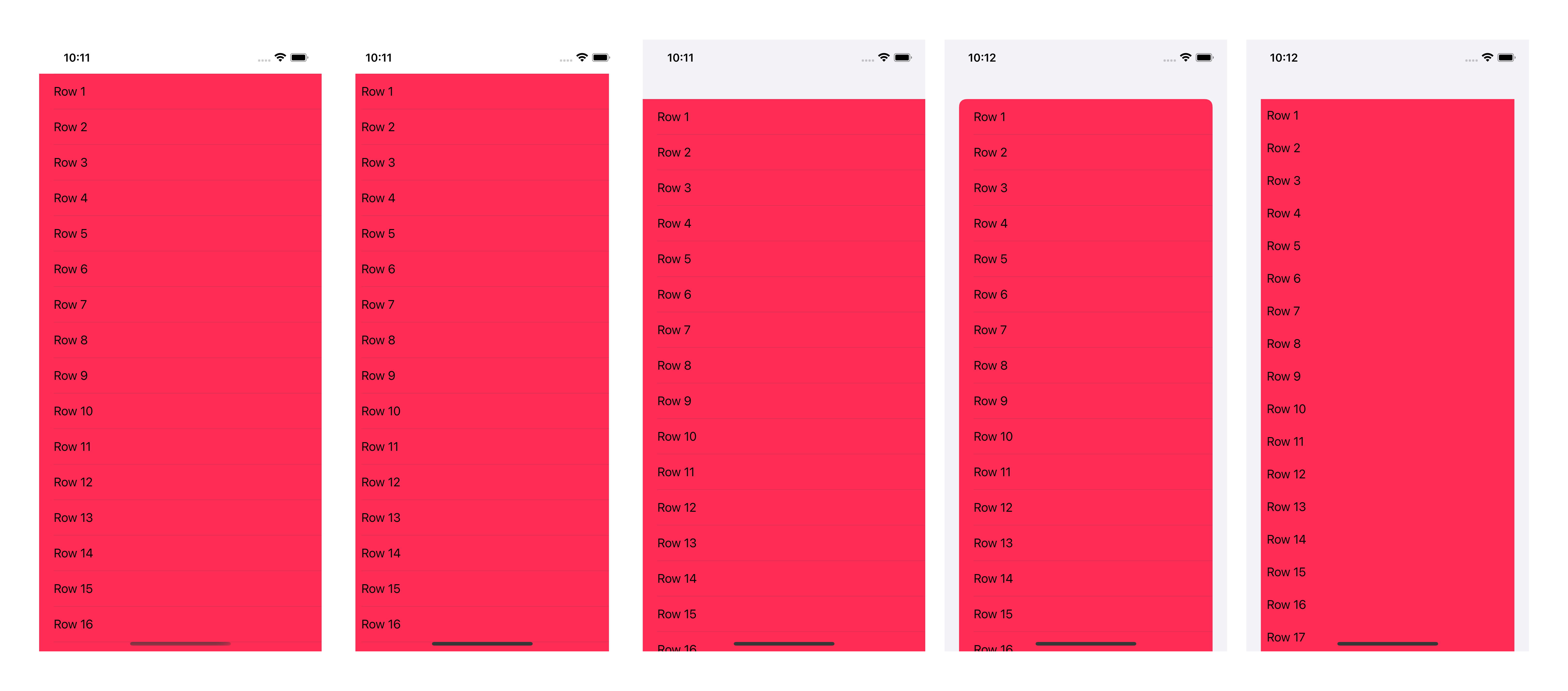 How to change SwiftUI list row background color Sarunw