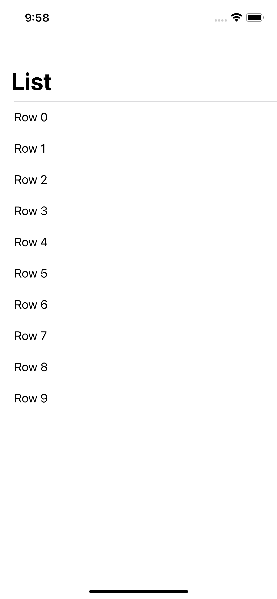 Hiding only the bottom row separators.