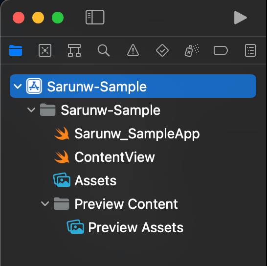 No Info.plist file for a SwiftUI project.